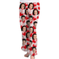 DIYKST Personalized Photo Pajama Pants With Pockets,Custom Heart Pajama Pants For Women,Girl Sleepwear Adult Christmas Pajama Bottom