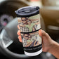 Personalized Photo with Text Tumbler for Adults,Custom Photo Stainless Steel Coffee Mug Customized 2 Pictures Teavel Tumbler,Birthday Christmas Cups for Dad Mom-20oz