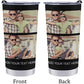 Personalized Photo with Text Tumbler for Adults,Custom Photo Stainless Steel Coffee Mug Customized 2 Pictures Teavel Tumbler,Birthday Christmas Cups for Dad Mom-20oz