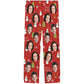 DIYKST Custom Men's Pajama Pants with Photo Face Personalized Christmas Pajama Pants Photo Sleepwear Bottoms With Pockets