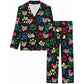 DIYKST Custom Pet Pajamas for Women with Dogs Photo Personalized Dog Print pjs Sleepwear for Valentine's Day Face pj Set