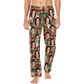 DIYKST Custom Men's Pajama Pants with Photo Face Personalized Christmas Pajama Pants Photo Sleepwear Bottoms With Pockets