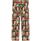 DIYKST Custom Men's Pajama Pants with Photo Face Personalized Christmas Pajama Pants Photo Sleepwear Bottoms With Pockets