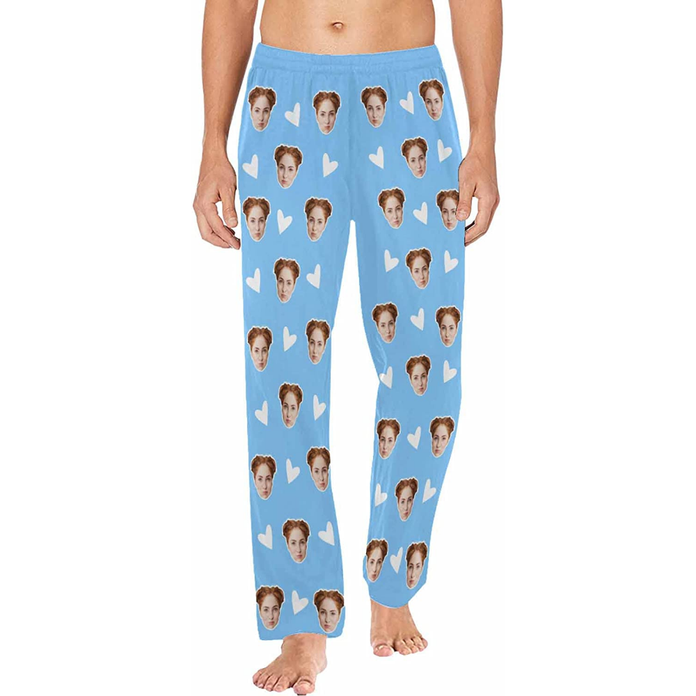 Custom Photo Pajamas  Personalized Face On Pajama Pants